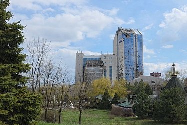 Максим Щепинов побывал на передовой